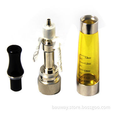 Hottest selling Bauway CE4-2 1.6 atomizer long wick with replaceable coil clearomizer